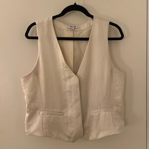 Madewell Satin Sleeveless Top